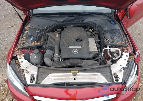 2017 Mercedes-Benz C 300 from USA, damaged, VIN WDDWJ4JB1HF411033